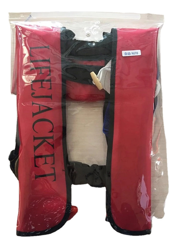 self-inflating Life Jacket Vest With Adjustable Waistband