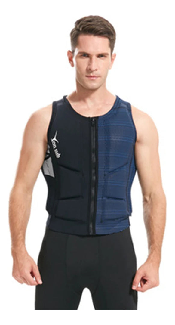 Adult Life Jacket Neoprene Buoyancy Safety Vest Water Sports