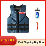 adult Neoprene Life Jacket, Super Buoyant For Water Use