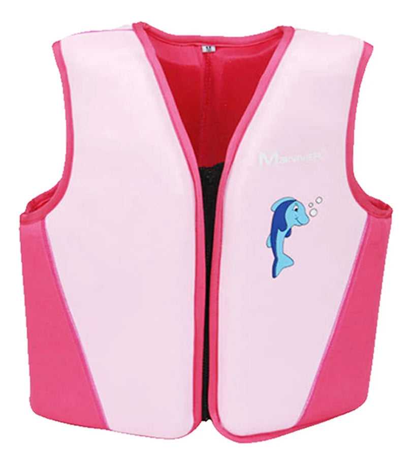 Children's Neoprene Buoyancy Suit Safety Life Jacket Assist