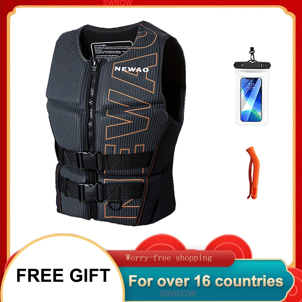 adult Kayak Life Jacket Jet Ski Wakeboard Raft Rescue