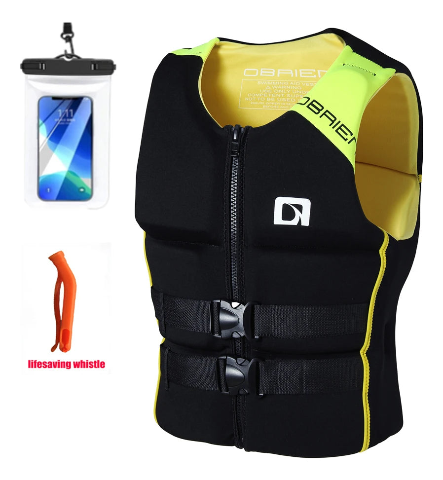 adult Life Jacket Swimming Kayak Fishing Vest Portable
