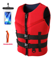adult Life Jacket Neoprene Buoyancy Vest Anti-collision