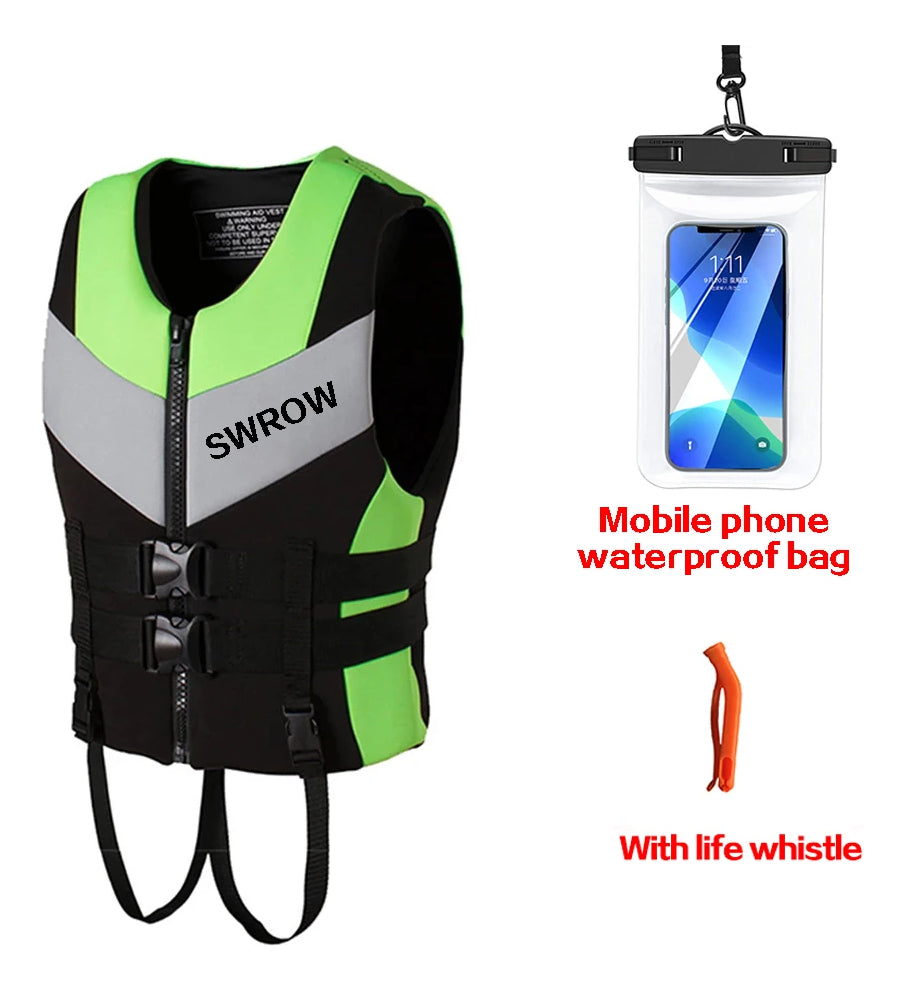 kayak Life Jacket Adult Surf Vest Water Sports