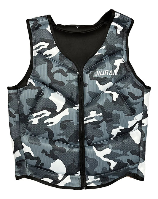 Adult Camouflage Life Jacket Portable Ultra-thin Safety Vest