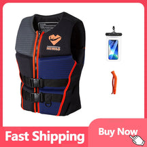 adult Kayak Life Jacket Jet Ski Wakeboard Raft Rescue