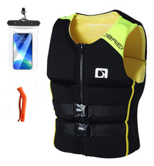 adult Life Jacket Neoprene Buoyancy Vest Portable