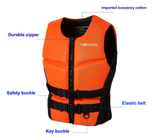 adult Life Jacket Neoprene Safety Life Jacket Water Sports