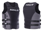 Hisea-adult Life Jacket, Adjustable Buoyancy,safety Clothing
