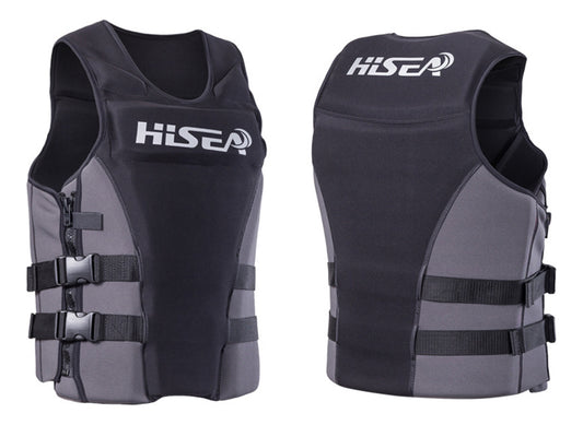 Hisea-adult Life Jacket, Adjustable Buoyancy,safety Clothing