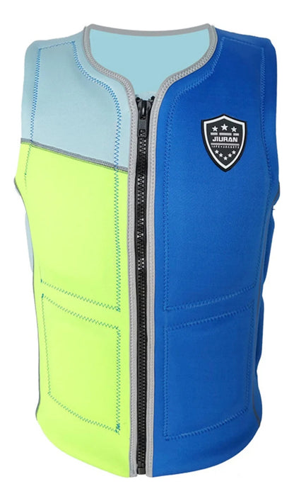 Adult Life Jacket Neoprene Buoyancy Safety Vest Water Sports