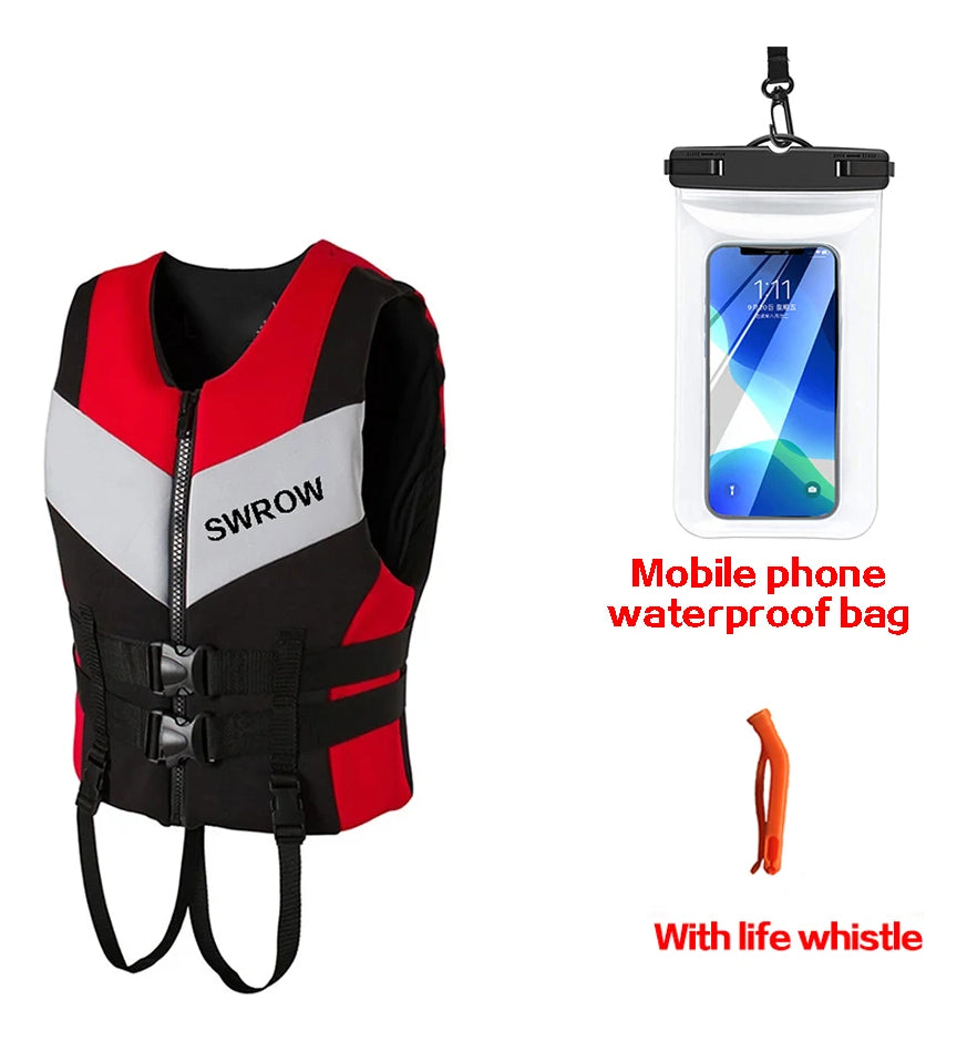kayak Life Jacket Adult Surf Vest Water Sports