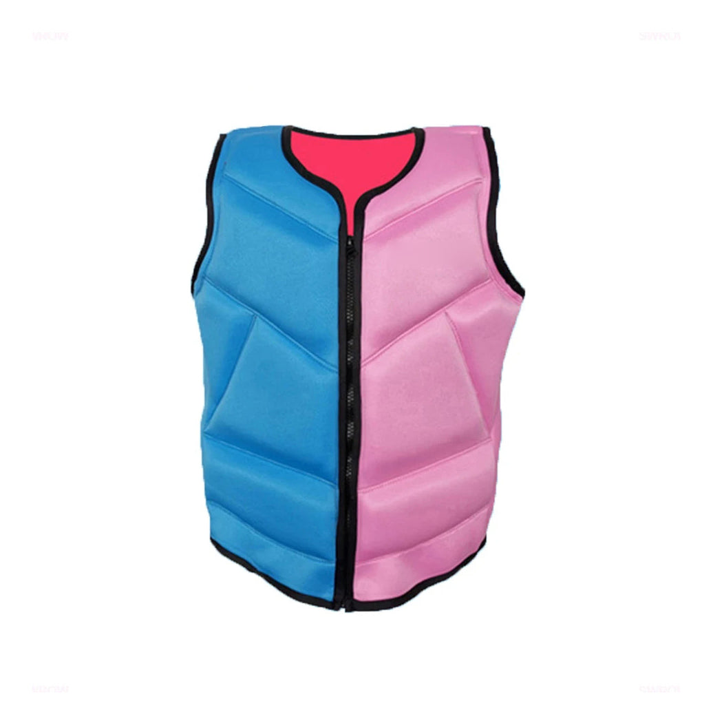 adult And Child Life Jacket Neoprene Buoyancy Vest