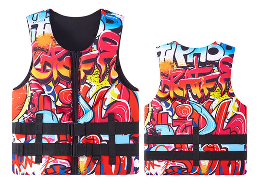 Adult Life Jacket Super Buoyant Neoprene Life Jacket Surfing