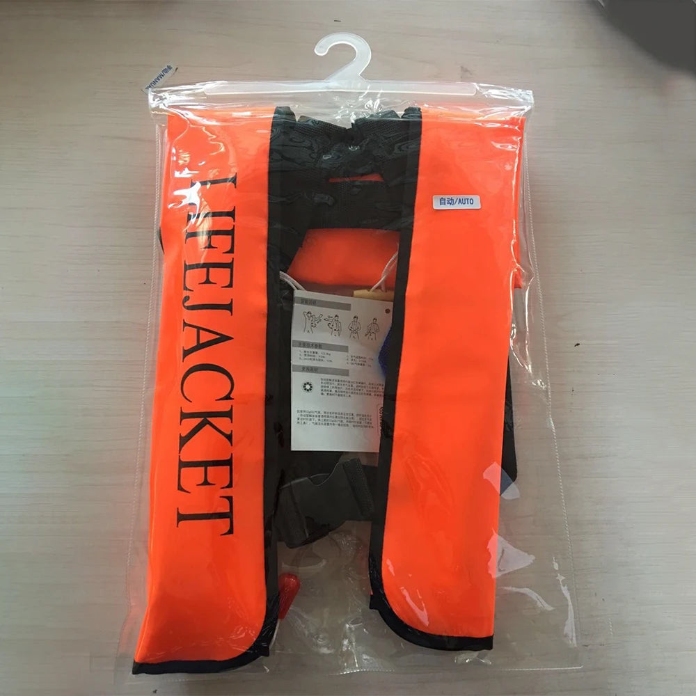 Adult Automatic Inflatable Life Jacket, Portable Life Jacket