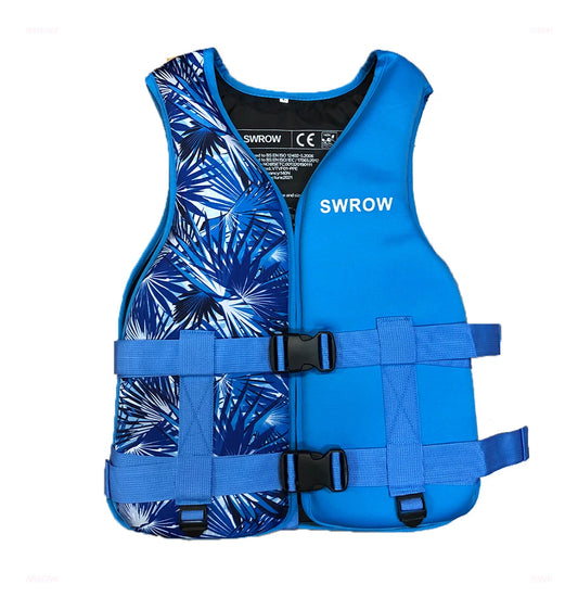 adult Life Jacket Outdoor Swimming Rafting Ski Neoprene