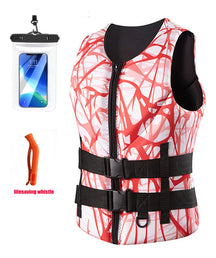 adult Life Jacket Neoprene Buoyancy Vest Anti-collision