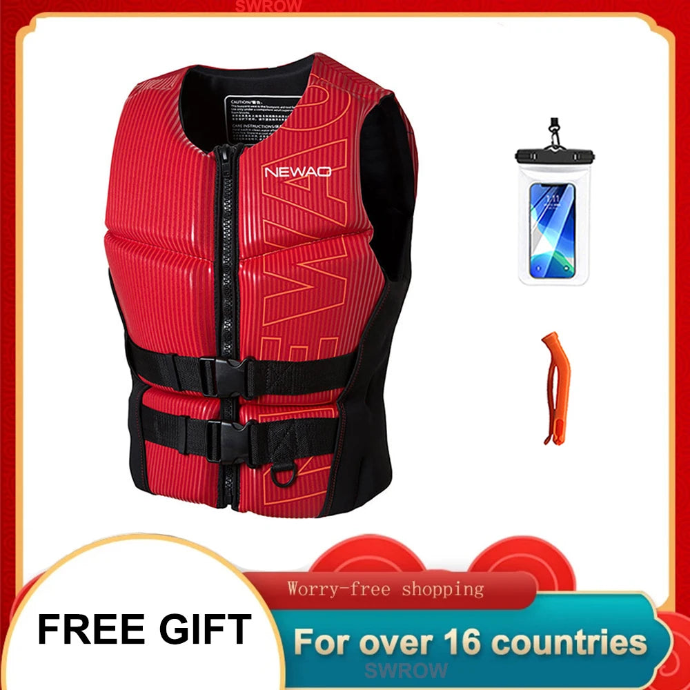 adult Kayak Life Jacket Jet Ski Wakeboard Raft Rescue