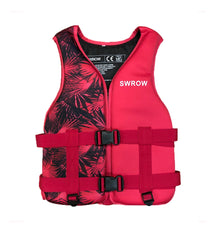 adult Life Jacket Outdoor Swimming Rafting Ski Neoprene