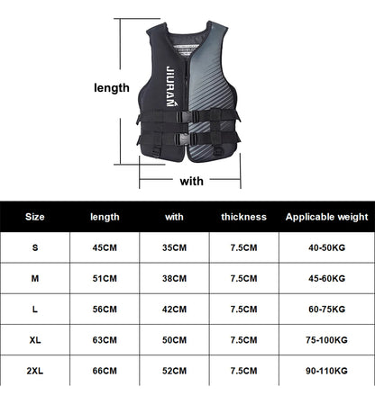Neoprene Life Jackets For Children And Adults, Water Sports