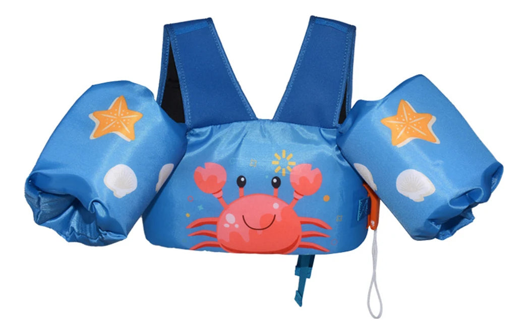 children's Swimming Arm Float Life Jacket Swimsuit