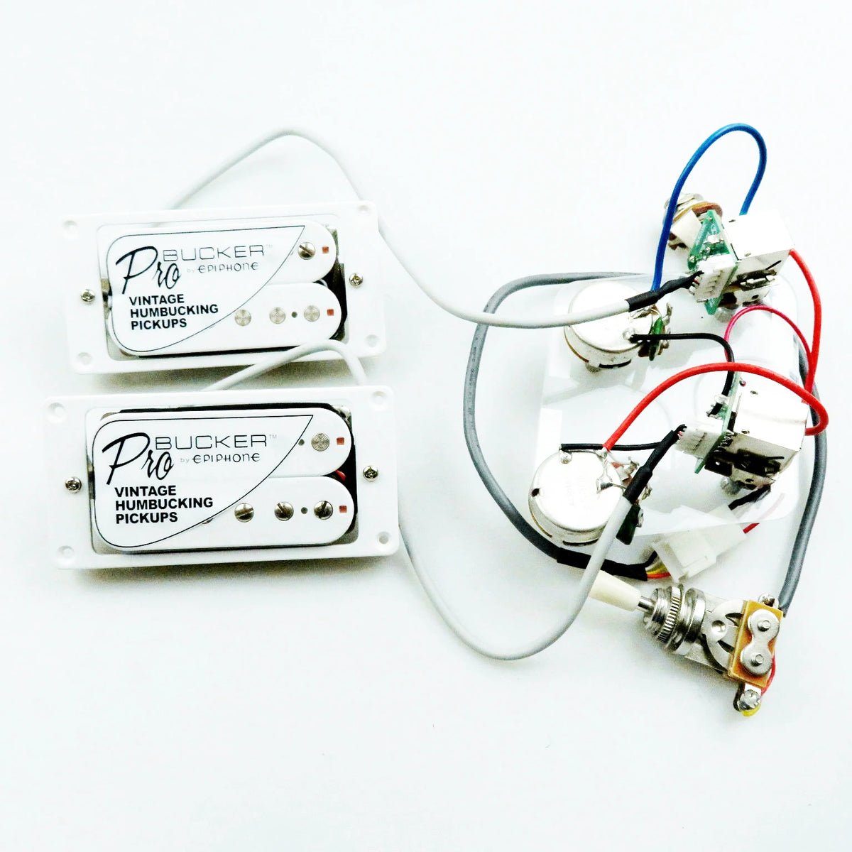 Standard PRO Bucker Alnico 5 Humbucker Pickup Electric Guitar Pickups With Wiring Harness Set