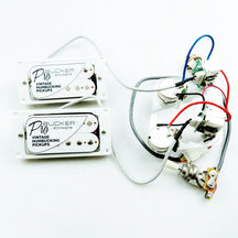 Standard PRO Bucker Alnico 5 Humbucker Pickup Electric Guitar Pickups With Wiring Harness Set
