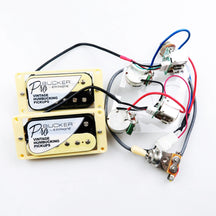 Standard PRO Bucker Alnico 5 Humbucker Pickup Electric Guitar Pickups With Wiring Harness Set