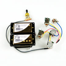 Standard PRO Bucker Alnico 5 Humbucker Pickup Electric Guitar Pickups With Wiring Harness Set