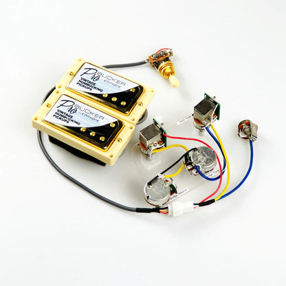 Standard PRO Bucker Alnico 5 Humbucker Pickup Electric Guitar Pickups With Wiring Harness Set