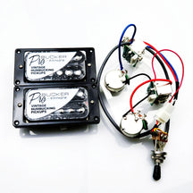 Standard PRO Bucker Alnico 5 Humbucker Pickup Electric Guitar Pickups With Wiring Harness Set
