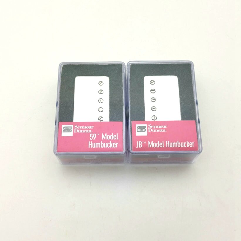 Seymour Duncan SH-1N 59 & SH-4 JB Model 4 Conductor Humbucker Pickup Set Nickel silver cover Set Guitar Pickups