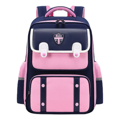 Student Backpack Spine Protection And Load Reduction, With Durable Capacity For Children