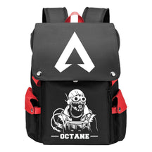 Apex Hero Print Usb Charging Cap Head Style Student School Bag Casual Backpack