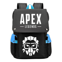 Apex Hero Print Usb Charging Head Youth School Bag Casual Backpack