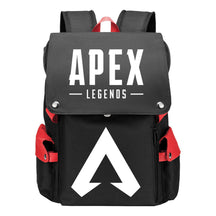Apex Hero Print Usb Charging Cap Head Style Student School Bag Casual Backpack