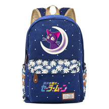 Beautiful Girl Warrior Student Backpack, Floral Casual Backpack