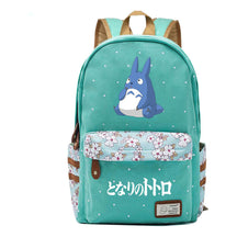 Printed Youth Student School Bag Fragmented Flower Leisure Backpack