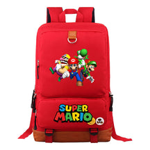 Super Mario Print Youth Student Backpack, Travel Bag, Men's And Women's Backpack