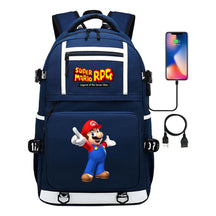 Super Mario Printed Backpack For Men And Women, Casual Travel Backpack