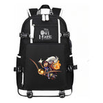 Anime Owl Magic Print Youth Student School Bag Backpack Leisure Travel Backpack