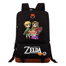 Printed Teen School Bag Travel Bag Backpacks