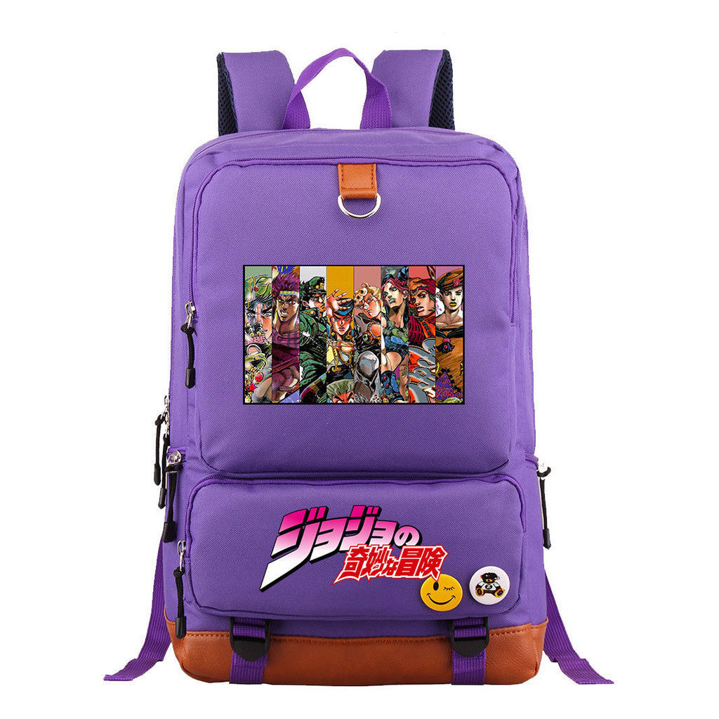 Comic Jojo's Wonderful Adventure, Schoolbags For Young Students, Backpacks For Men And Women, Travel Bags
