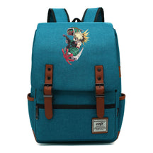 Anime My Heroes Academy Printed Youth School Bag For Men And Women Leisure Belt Buckle Classic Backpack