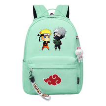 Naruto Printed Teenage Student Backpack, Casual Bag, Girl Backpack