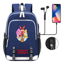 Toy Bear Game Peripheral Print Usb Youth Student Backpack For Men And Women Leisure Backpack