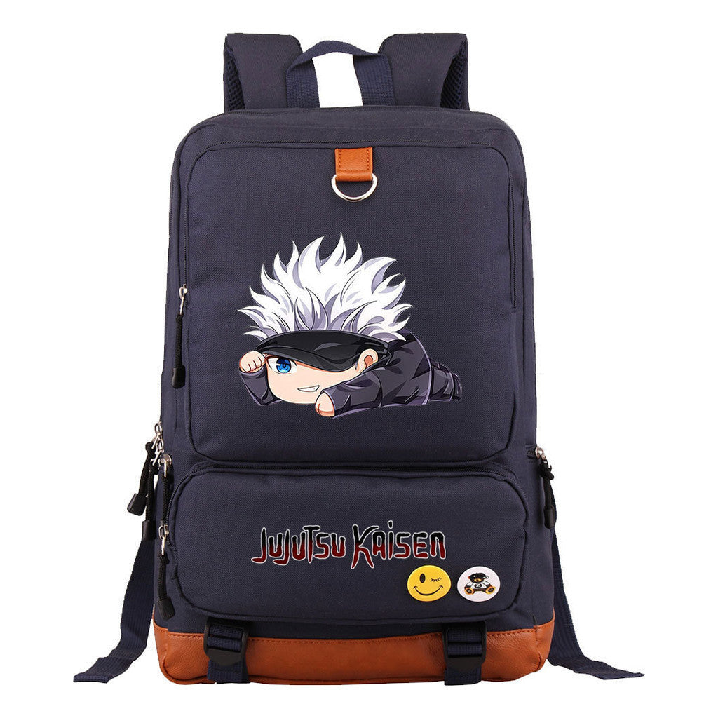 Cartoon And Manga Teenage Student Backpack, Men's And Women's Backpack, Travel Bag