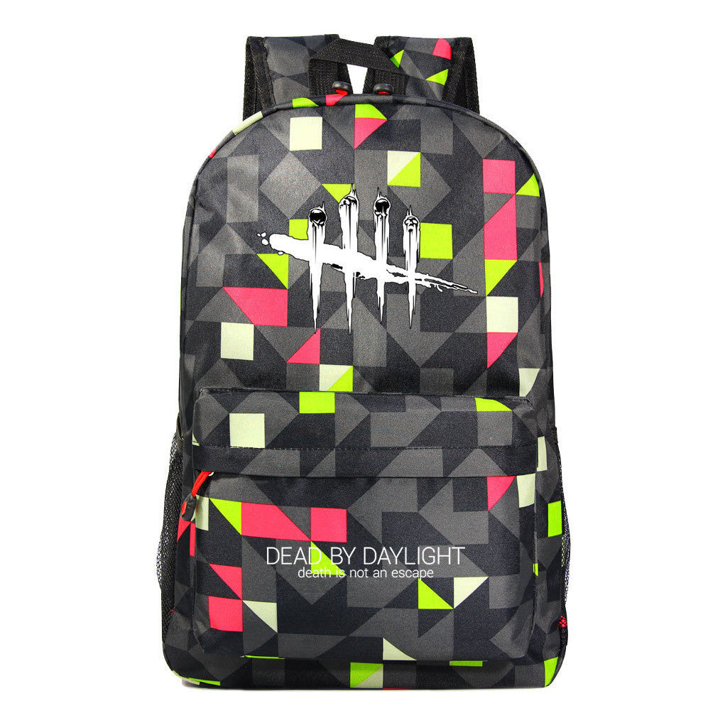 Game Dawn Print Youth Student School Bag Men's And Women's Leisure Travel Backpack