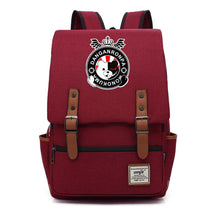 Printed Teenage Student Backpack For Men And Women With Casual Belt Buckle Classic Backpack