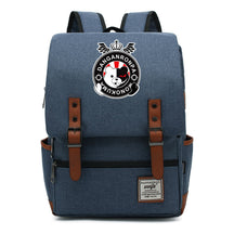 Printed Teenage Student Backpack For Men And Women With Casual Belt Buckle Classic Backpack